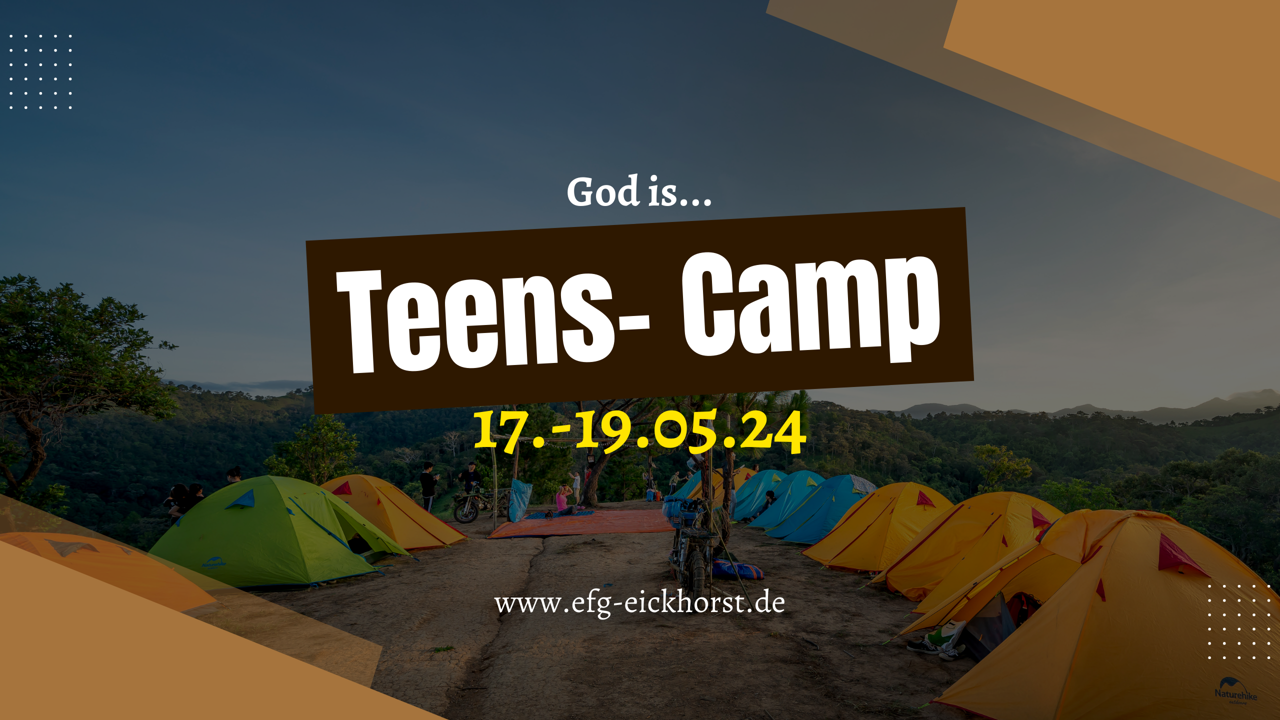 Teens   Camp YouTube Banner