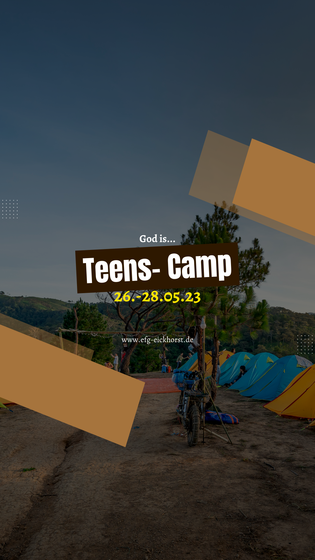 Teens Camp Instagram Story